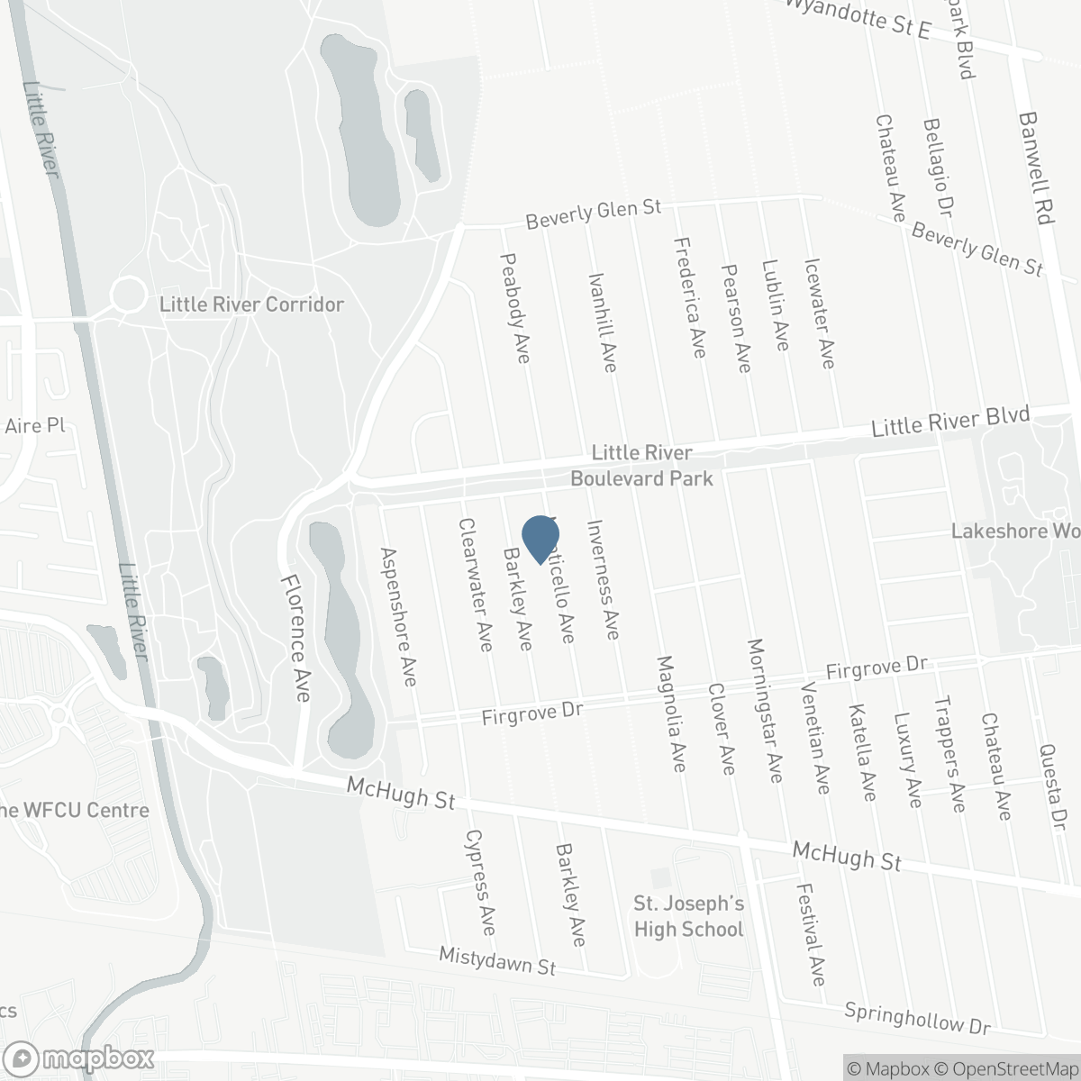 1343 MONTICELLO STREET, Windsor, Ontario N8P 0B8